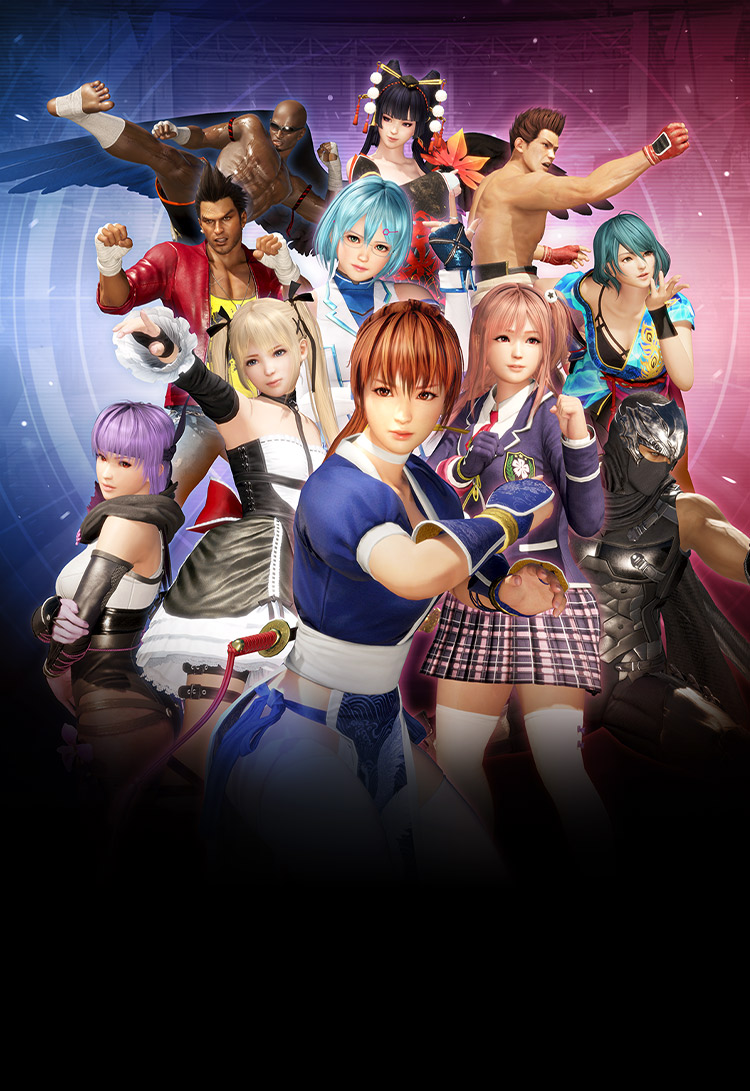 Official Dead or Alive 6 Last Round key visual from Team NINJA